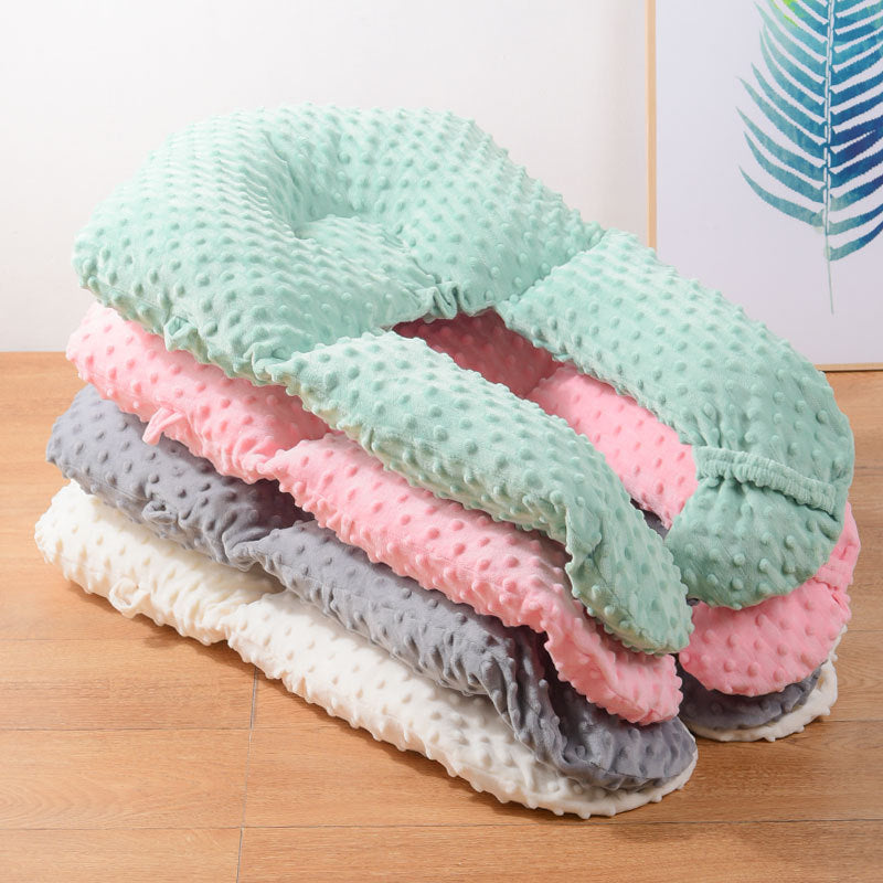 Bubble Fleece Baby Head-Shaping Support Pillow