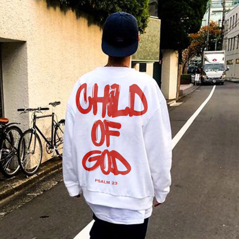 Child of God Print Unisex Sweatshirt