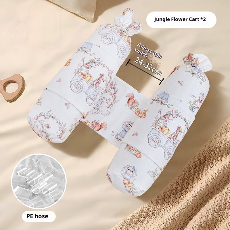 Soft Cotton Baby Side-Sleeping Backrest Support Pillow