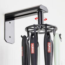360-Degree Rotating Aluminum Kitchen Utensil Hook Rack