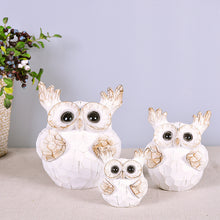 Wise Owl Resin Figurine Auspicious Home Decor