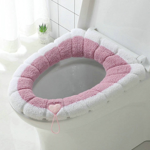 Soft Washable Toilet Seat Cover Cushion