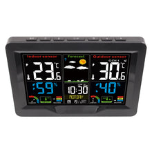 Color Screen Alarm Clock with Indoor Weather and Humidity Sensor