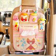 Car Back Seat Organizer with Multi-Pocket Storage