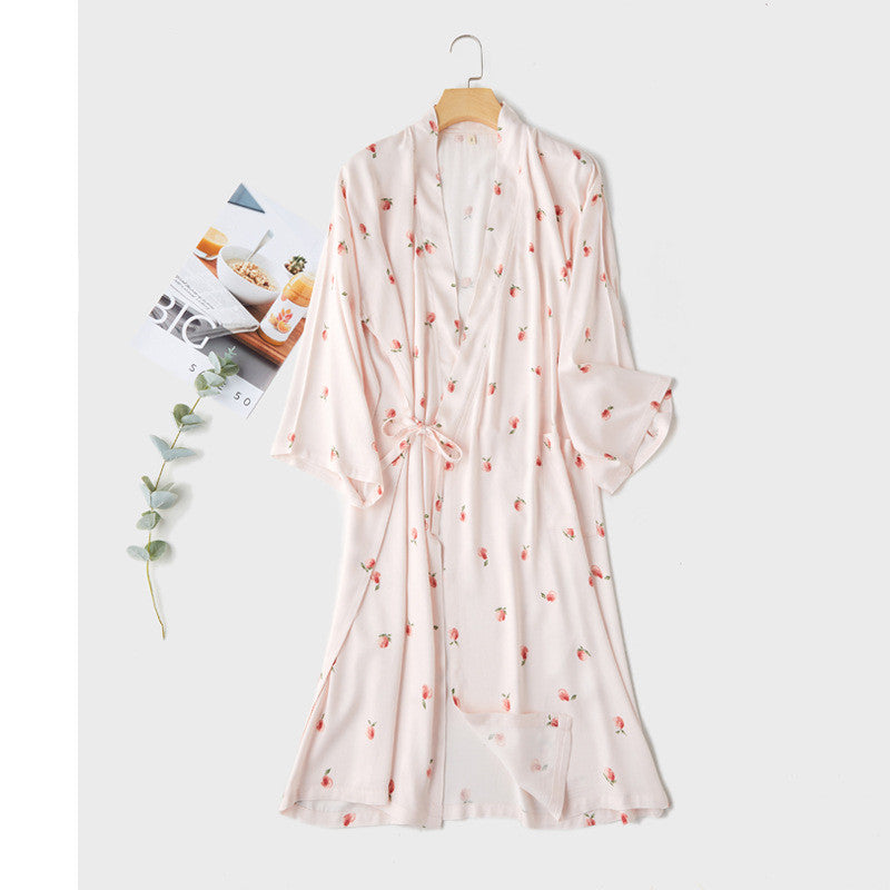 Printed Kimono-Inspired Decorative Home Accent