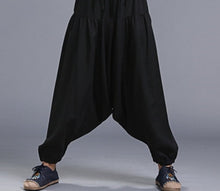 Men's Relaxed Fit Harem Pants for Travel and Casual Wear