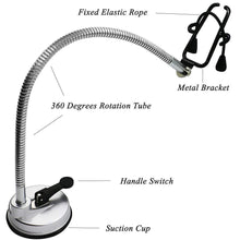 360-Degree Hands-Free Hair Dryer Holder Stand