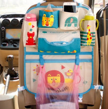 Car Back Seat Organizer with Multi-Pocket Storage