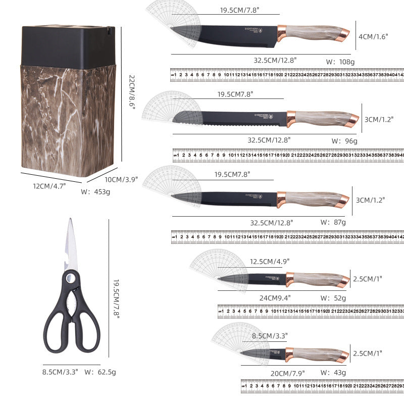 Precision Stainless Steel Slicing Knife Set