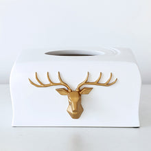 Multifunctional Resin Desktop Organizer with Tissue Holder