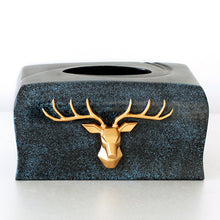 Multifunctional Resin Desktop Organizer with Tissue Holder