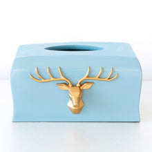 Multifunctional Resin Desktop Organizer with Tissue Holder