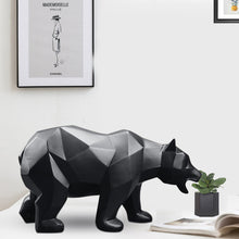 Large Resin Bear Sculpture Home Decor Accent