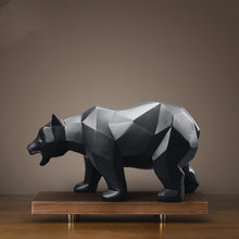 Large Resin Bear Sculpture Home Decor Accent