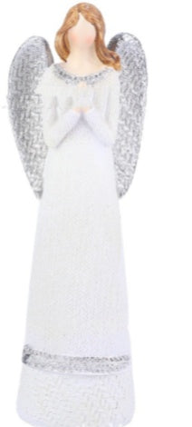 20cm Angel Resin Figurine for Home and Office Decor
