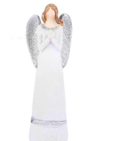 20cm Angel Resin Figurine for Home and Office Decor