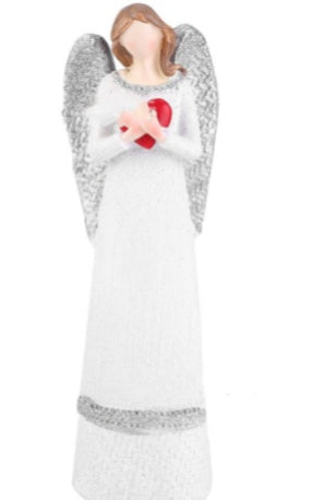 20cm Angel Resin Figurine for Home and Office Decor