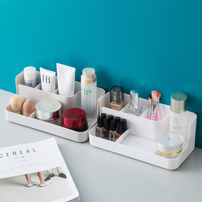 Dustproof Desktop Makeup and Cosmetics Organizer