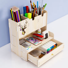 Nordic Style Wooden Desktop Pen Holder