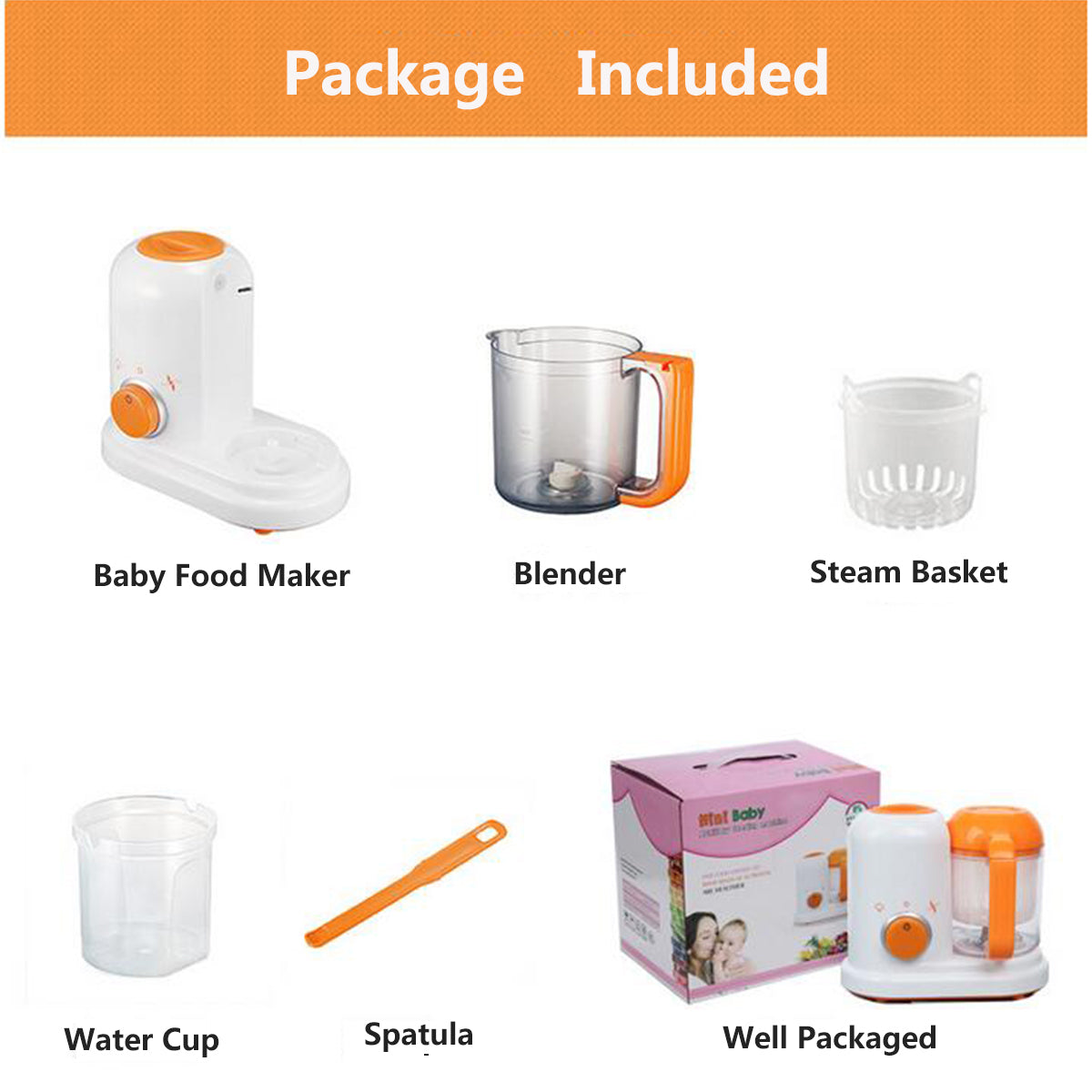 Smart All-in-One Baby Food Processor and Blender