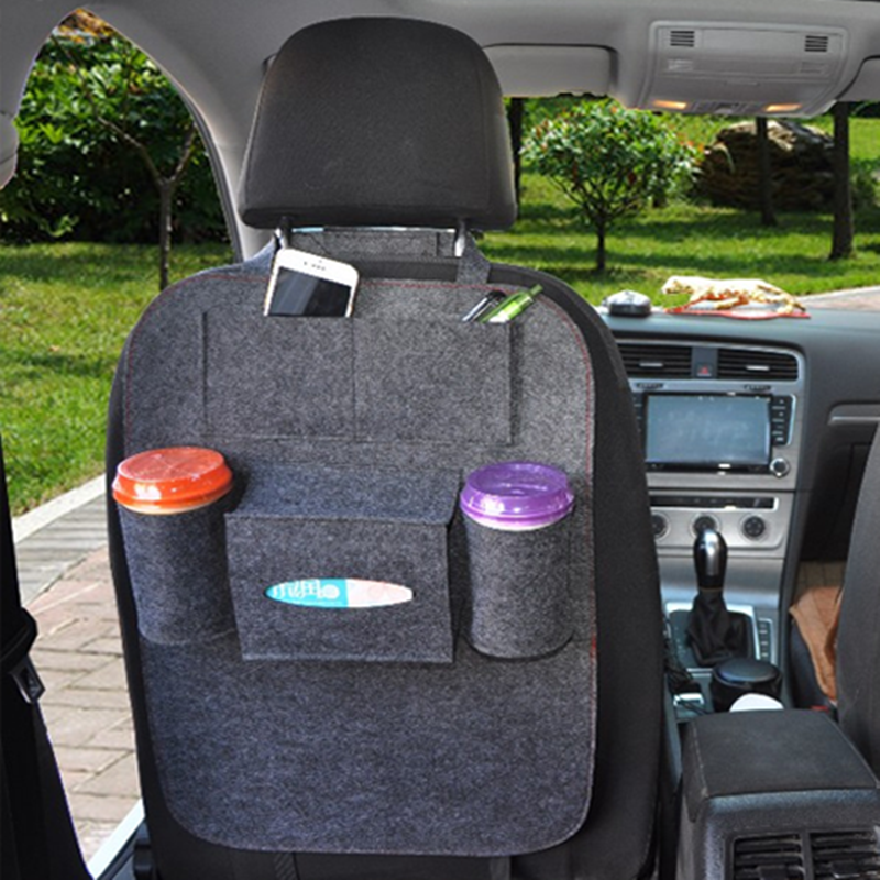 Multi-Pocket Car Seat Organizer Bag