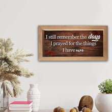 Rustic Wooden Wall Sign Home Decor