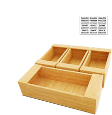 Kitchen Drawer Organizer for Food Wrap and Sandwich Bags