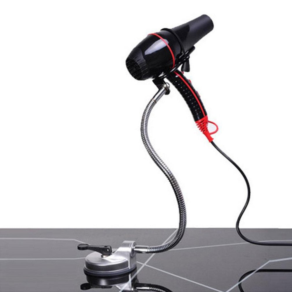 360-Degree Hands-Free Hair Dryer Holder Stand