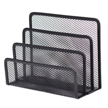 Metal Mesh Single-Tier Desk Organizer Shelf