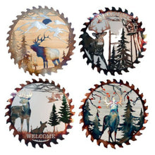 Majestic Elk Metal Wall Art Home Decoration
