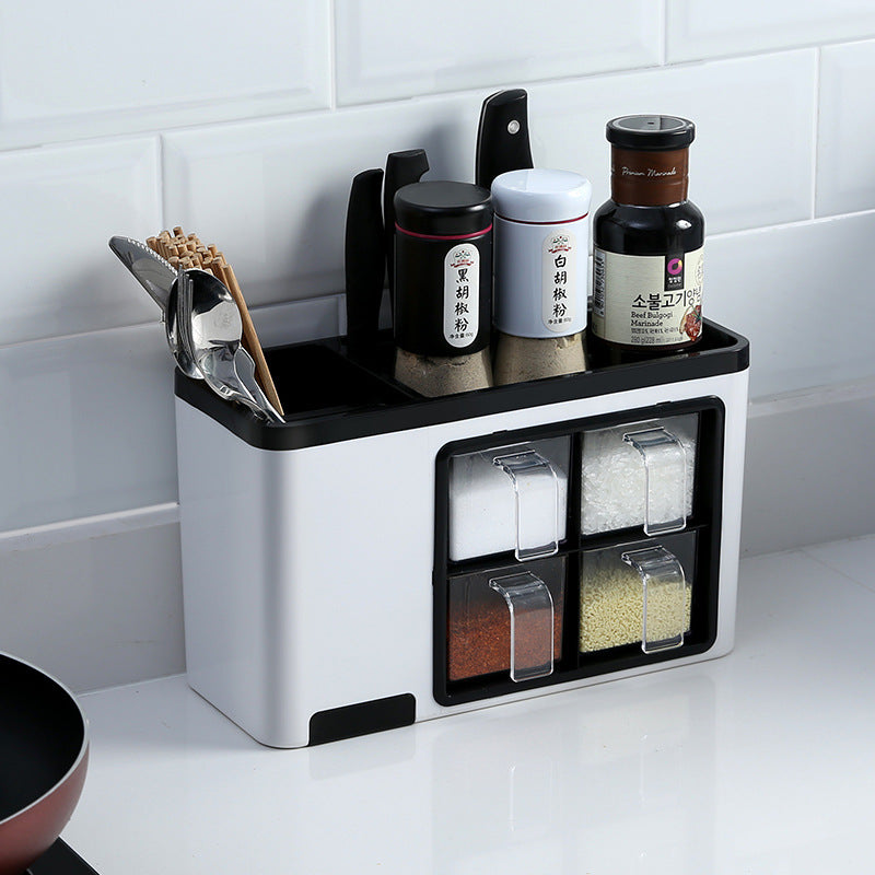 Adhesive No-Drill Kitchen Wall Shelf