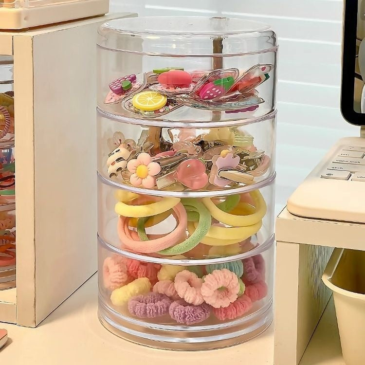 Multi-Layer Children's Hair Accessories Organizer