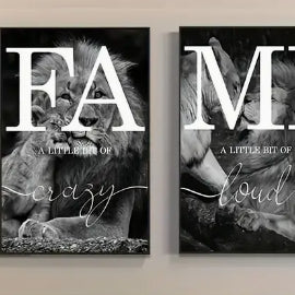 Contemporary Frameless Wall Art for Living Rooms