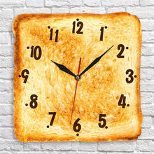 Realistic Baked Bread Novelty Wall Clock