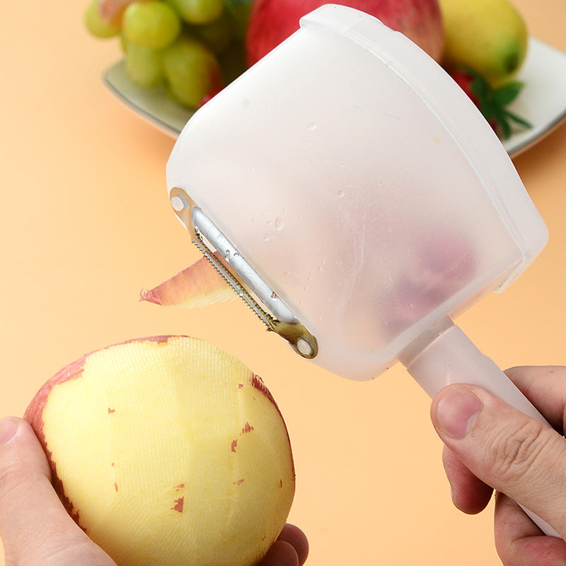 Stainless Steel Swivel Peeler with Ergonomic Handle