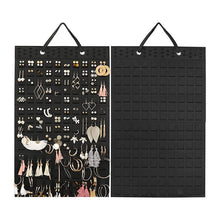 Wall-Mounted Felt Jewelry Organizer