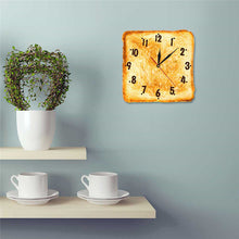 Realistic Baked Bread Novelty Wall Clock