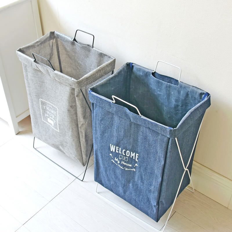 Waterproof Bathroom Storage Basket for Towels and Toiletries