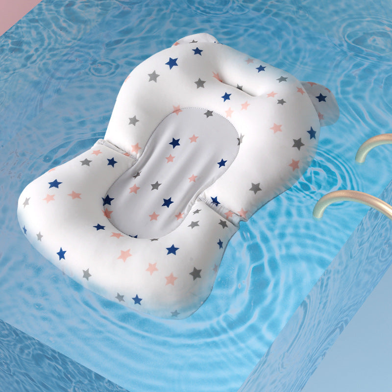 Foldable Anti-Slip Baby Bath Seat Support Mat