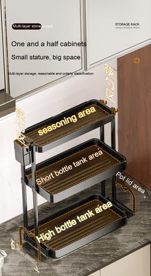 Multi-Tier Kitchen Spice and Seasoning Rack