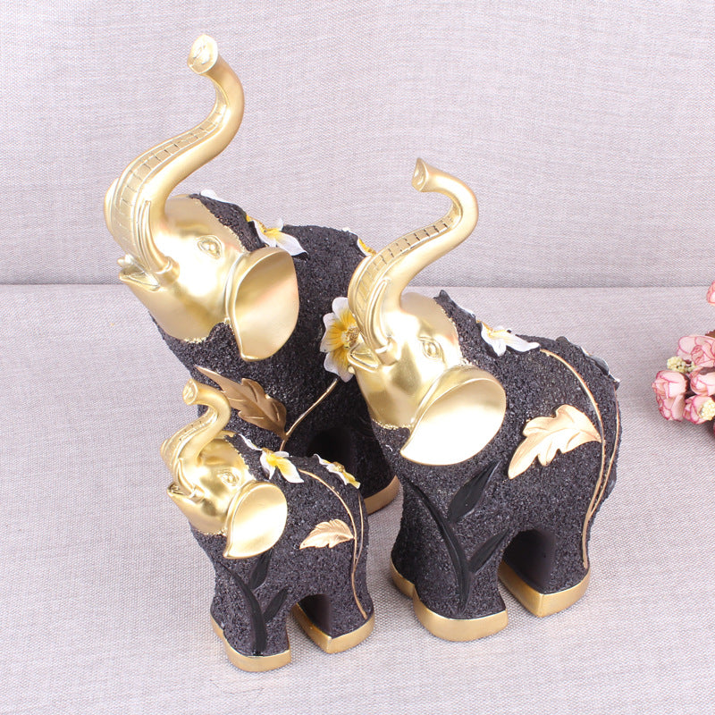 European Pattern Lucky Resin Home Decor Figurine