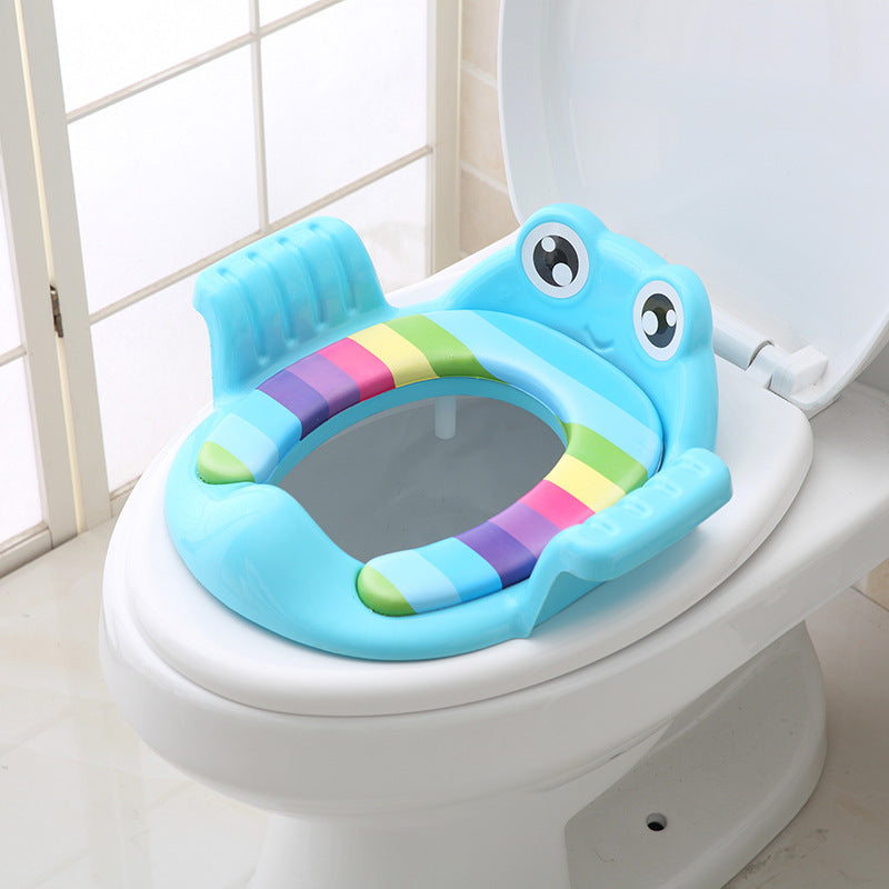Toddler Toilet Training Seat with Non-Slip Base