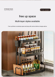 Multi-Tier Kitchen Spice and Seasoning Rack