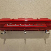 Retro Corvette Minimalist Garage Display Shelf