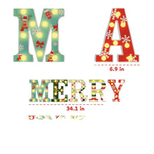 JOY LED Light-Up Letter Sign Christmas Decoration
