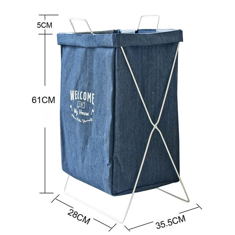 Waterproof Bathroom Storage Basket for Towels and Toiletries