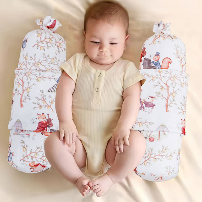 Soft Cotton Baby Side-Sleeping Backrest Support Pillow