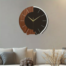 Nordic Minimalist Wooden Wall Clock