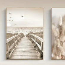 Sophisticated Frameless Canvas Art for Guest Rooms