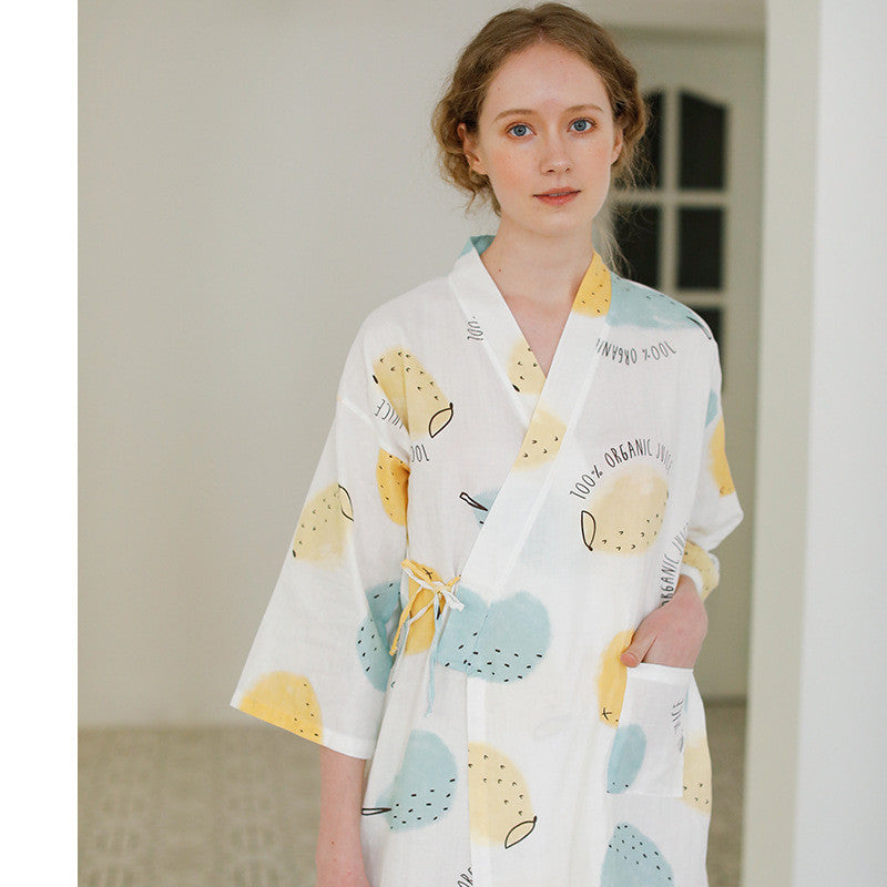 Printed Kimono-Inspired Decorative Home Accent